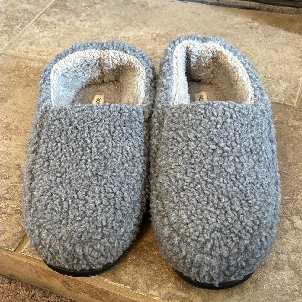 Cozy Gray Men's Slip-On Loafers